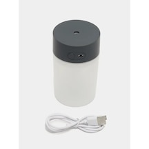 Ultrasonik Hava Nemlendirici Buhar Makinesi ve Aroma Difüzörü Şeffaf