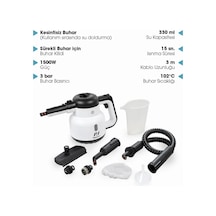 Pirantech CB-902 1500 W 3 Bar Buharlı Temizlik Makinesi