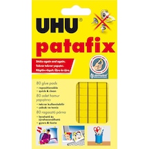 Uhu Patafix Sarı Hamur Yapıştırıcı 80’Li Paket