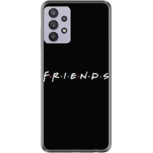 Samsung Uyumlu Galaxy A52S Kılıf Silikon Friends 1410
