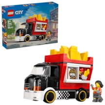 LEGO® City Patates Kızartması Kamyonu 60488 - 5 Yaş ve Üzeri Çocuklar İçin Aksesuar İçeren Yaratıcı Oyuncak Yapım Seti (216 Parça)