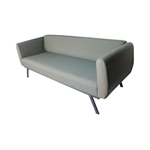 Mando Üçlü Kanepe Ofis Koltuğu Gri