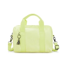 Kipling Bina M Orta Boy Omuz Çantası Sarı