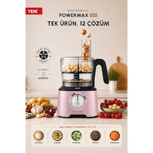 Karaca Mastermaid Power Max 12 İn 1 Mutfak Robotu Rosegold 2500w