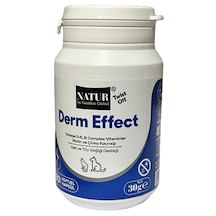 Natur Derm Effect Kedi & Köpek Tüy Ve Deri Vitamini 60 Soft Jel Omega Ve Biotin