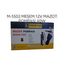 M-5502   MEŞEM 12V MAZOT POMPASI 40W