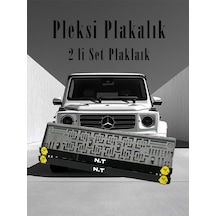 Sevimli Katil Civciv Desenli Kişiye Özel Baş Harfli Pleksi Plakalık