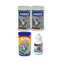 Japon Balığı Yemi 3x250ml ve Su Berraklaştırıcı Seti + 30cc Clear