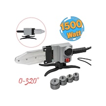 Pprc Pvc Plastik Boru Kaynak Makinesi 1500 W Endüstriyel Makina Pafta Seti 40 Mm 32 Mm 25 Mm 20 Mm