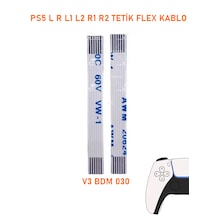 Ps5 V3 Bdm 030 Kollar İle Uyumulu L R L2 R2 Tetik Flex Kablo