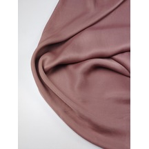 Gül Kurusu Renkte Mat Saten 145x250cm-10680 Gül Kurusu