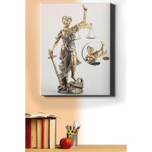 Webstyle Sayılarla Boyama Seti Kasnaklı Adalet 40 X 50 Cm
