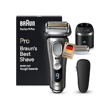Braun Series 9 Pro Premium Erkek Elektrikli Tıraş Makinesi, 4+1 Tıraş Başlığı, Elektrikli Tıraş Makinesi Ve Düzeltici, Tıraş Başlığı Dahil, 60 Dakika Pil Ömrü, 1, 3 Ve 7 Günlük Sakalda Islak Ve Kuru Kullanım, 9465cc