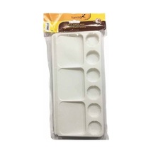 : Academy : Kullan-at Plastik Palet : 25 Cm X 12,5 Cm 3+6 Çeşit Göz