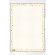 A5 Bloknot Noktalı Defter - 50 Yaprak - Memopad - Notepad - Not Defteri - Not Kağıdı Çok Renkli Çok Renkli