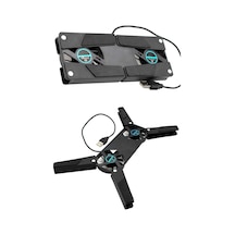 Mobee Portatif Katlanabilir Laptop Soğutucu Notebook Cooler 2 Fanlı