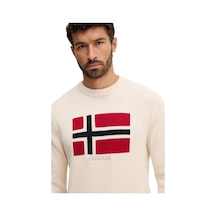 Napapijri D-mura C Erkek Kazak - Np0a891un1j1 Bej