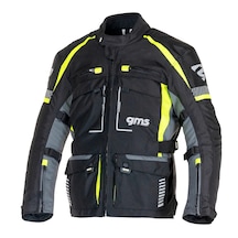 Gms Everest 3'ü 1 Arada Tur Ceketi - Black Anthracit Yellow