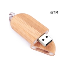 4 Gb Ahşap Malzemeli Usb Flash Disk