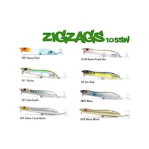 Fujin Zigzags 105sw 10gr Maket Balık 073 Yellow Cheek Mullet