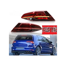 Vw Golf 7.5 2017-2019 Kırmızı Ledli Arka Stop