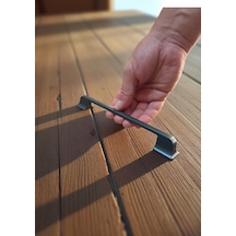 Beta Çizgili Antrasit Alüminyum Metal Lüks Modern Mobilya Çekmece Mutfak Dolabı Kulpu 160mm-192mm Antrasit