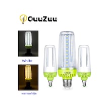 Beyaz Led Mısır Ampul E27/e14 10w 15w 20w Led Lamba 85v-265v Açık Kare Oyun Alanı Depo Aydınlatma İçin Alüminyum Ampul E27 20w Milky