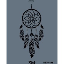 Mey İthalat Rich New Seri N-448 Stencil 35x25 Cm