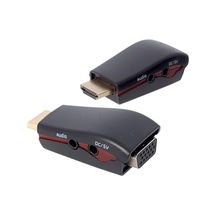 Pm-13645 Hdmı Erkek To Vga Dişi Audio Girişli Çevirici Aparat Beyaz - Çok Renkli
