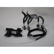 Bisiklet Mengene Fren Takımı Bmx Krom Komple Set