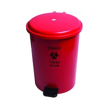 Tıbbi Atık Çöp Kovası 40 Lt