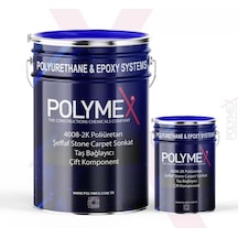 Polymex 4008-2K Poliüretan Sonkat Taş Bağlayıcı Şeffaf 20 KG
