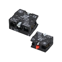 Lay5-be102 22 Mm Kontak Blok No Kırmızı