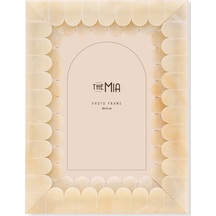 The Mia Wavy Fotoğraf Çerçevesi Sarı 15x20 Cm