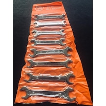 8 Parça Açık Ağız Anahtar Takımı 8 Li Iki Ağız Düz 6-22 Anahtar S N11.3687