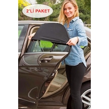 2 Adet Araç Yan Cam Güneşlik Anne Bebek Emzirme Araba Kapı Perdesi Çocuk Koruyucu Oto Sineklik Örtü