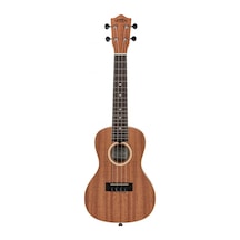 Lanikai Lu21-c Concert Ukulele Orta Seviye - Concert Boy Nato Ağacı Gövde, Beyaz Kenar Şeritleri Binding , Krom Açık Mekanizma Burgular Ölçüler: Concert Boy / 15 Perde