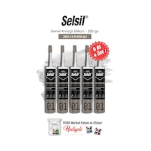 Selsil 5 Al 4 Öde Genel Amaçlı Silikon 280 Gr Ve Rosie Pamuk