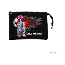 Zepplin Giyim Tokyo Ghoul Touka Rabbit Siyah Clutch Astarlı Cüzdan
