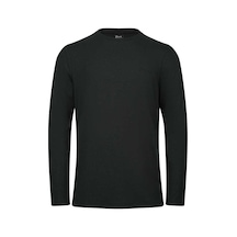 2as Vernon Erkek Uzun Kol Viloft T-shirt Siyah 2asvermfbss24-0924 SIYAH
