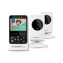 Babysense V24r-2 Video Bebek Monitörü Kamera Ve Ses, Uzun Menzil