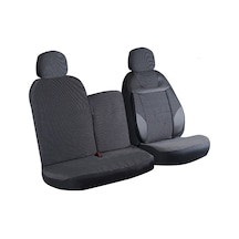 Kia Bongo 2+1 Ön Koltuk Kılıf Seti Siyah
