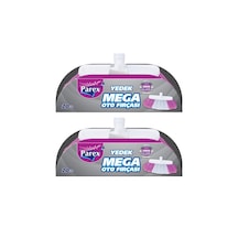 Mega Oto Fırçası Yedek Sapsız İkili Paket