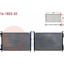 Fıat Palıo 178bx 178dx 1.2i 16v M-t 1996-2005 Su Radyatörü Mekanik 32mm 46750718