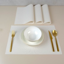 Maxstyle Reflect Whitegild 4 Parça Amerikan Servis 30x45 Cm Renkli