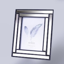 Selim 13 x 18 CM Lara Aynalı Çerçeve Siyah