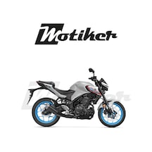 Yamaha Mt-25 2025 Açık Mavi Yan Grenaj Sticker Sağ Yan