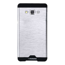 Samsung Galaxy E5 Metal Arka Kapak Motomo Gri 225217398