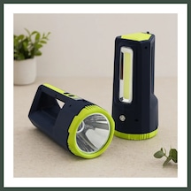 Bezos 2in1 30w/10w Cob Led Usb & Oto Şarjlı El Feneri Projektör Nhr Standart