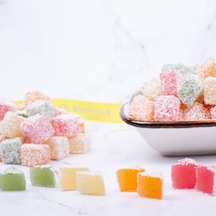 Kurtuluş Kuruyemiş Hindistan Cevizi Kaplamalı Karışık Meyveli Lokum 500 G